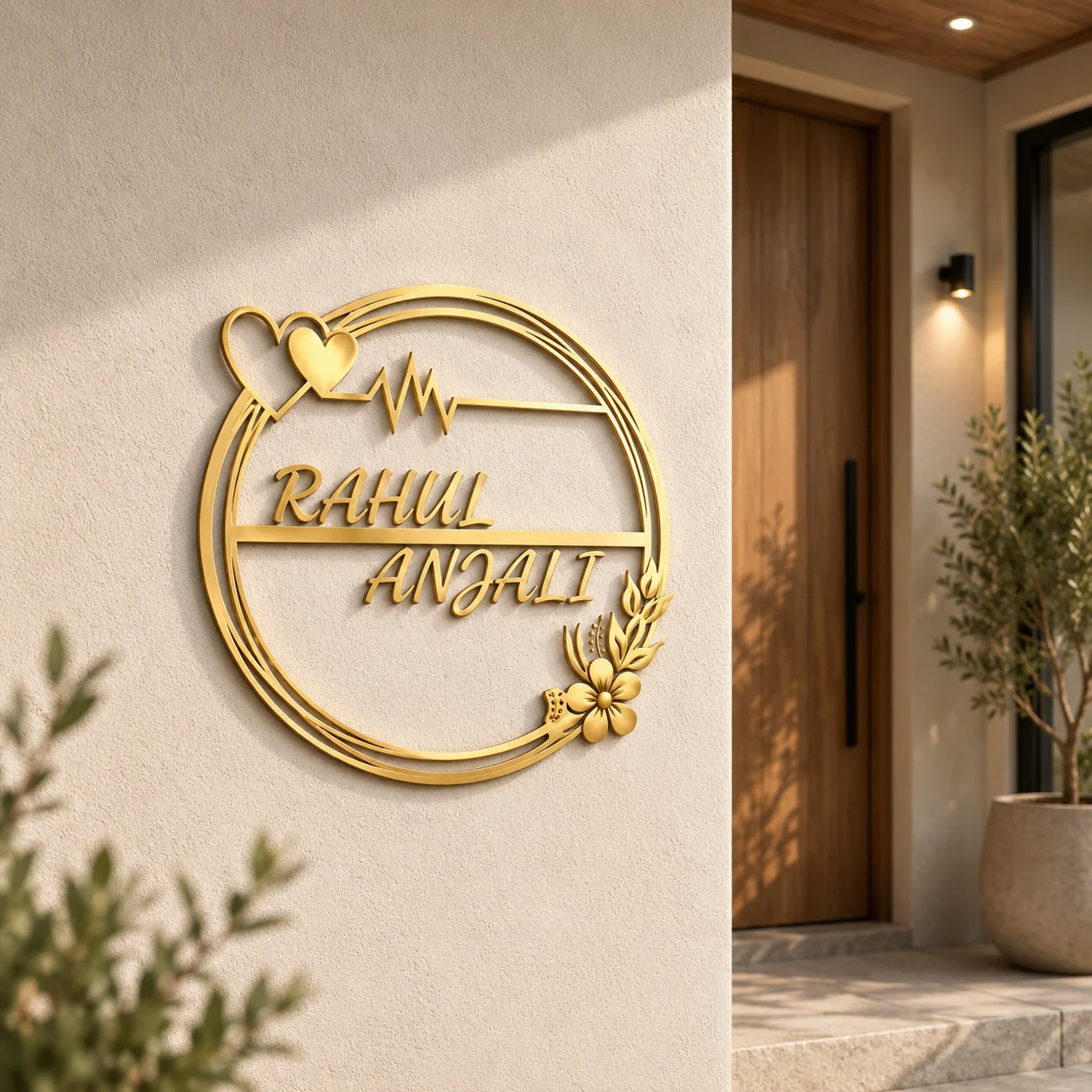 Eternal Love Name Plate