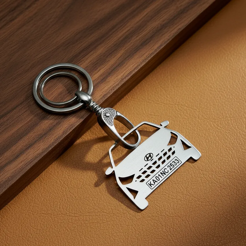 Personalised Car Keychain