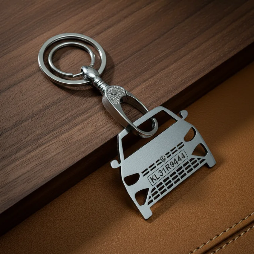 Personalised Car Keychain