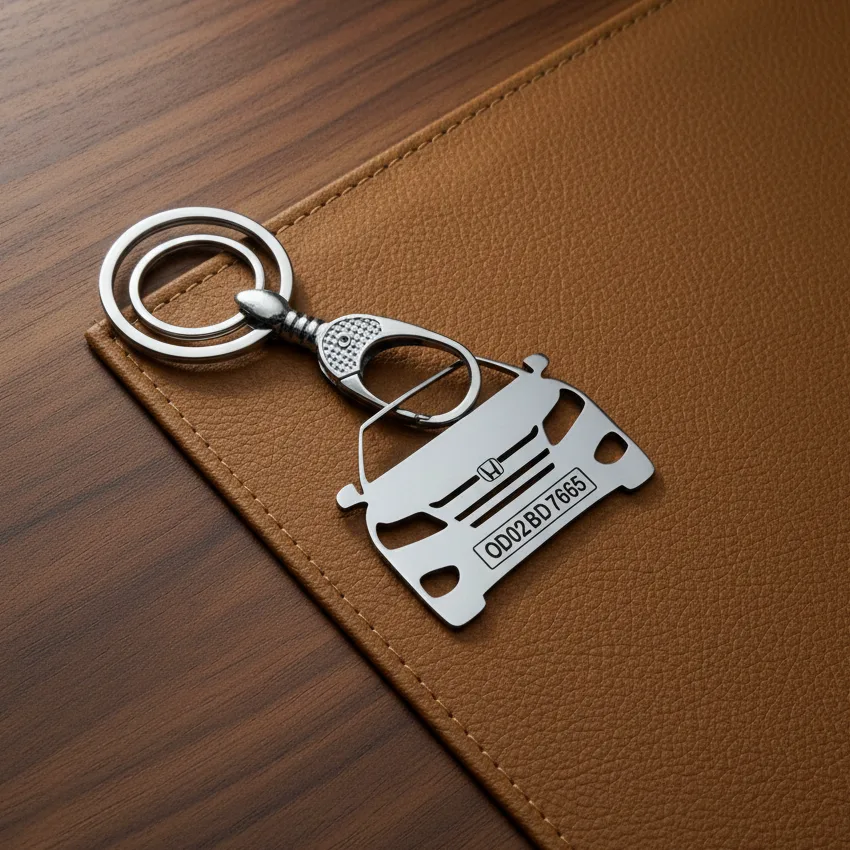 Personalised Car Keychain