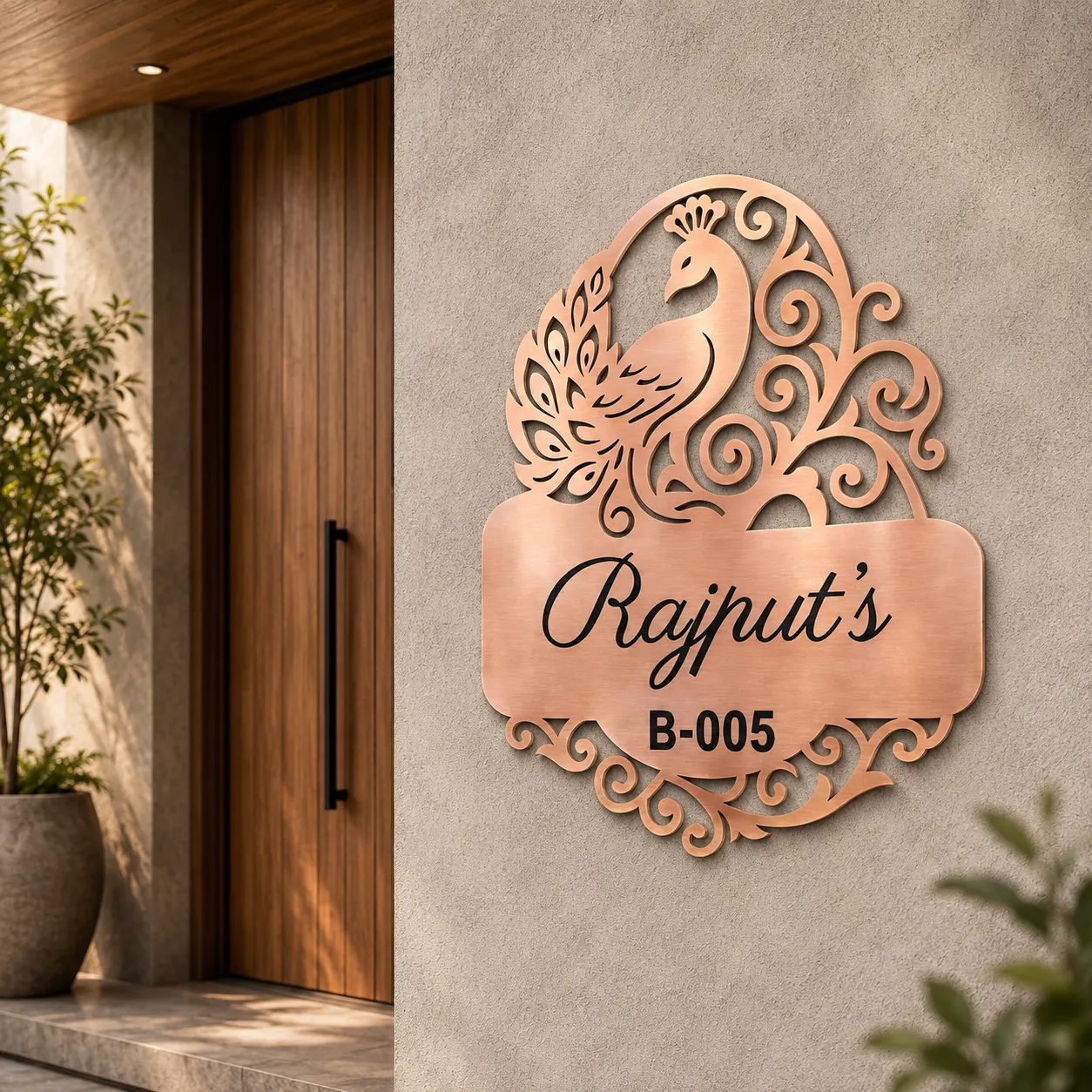 Royal Plume Name Plate